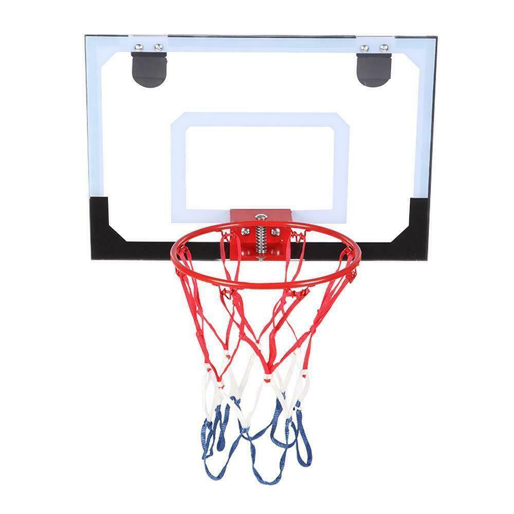 Wall Mounted Basketball Backboard with Rim, Ball & Pump – Indoor Hoop Set 419BB - with | Sold by Uncle Wiener's Wholesale