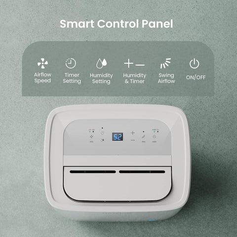 Waykar 120 Pints Energy Star Dehumidifier for Spaces up to 5,000 Sq. Ft at Home, in Basements and Large Rooms with Drain Hose and 1.14 Gallons Water Tank (JD025CE - 120) - with White | Sold by Uncle Wiener's Wholesale