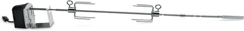 Weber 7652 Rotisserie for Use with Genesis II & II LX 2 & 3 Burner 300 Series Grills - with Genesis II 200/300 | Sold by Uncle Wiener's Wholesale
