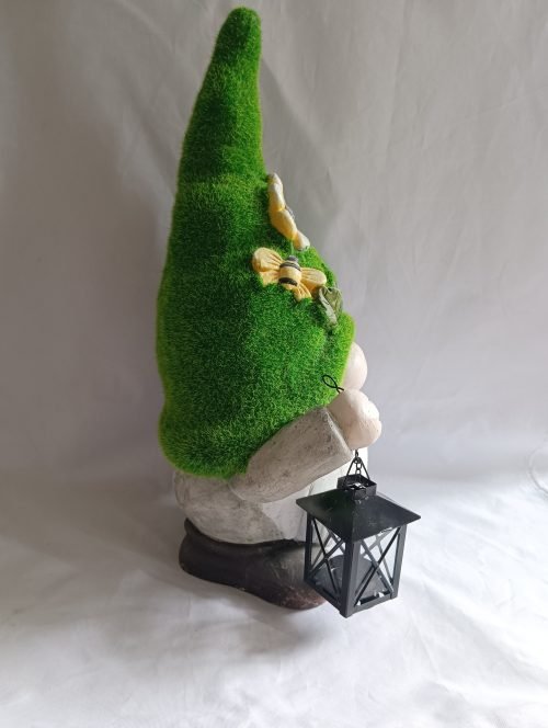 WHIMSICAL GARDEN GNOME WITH FLOWER HAT – OUTDOOR DECOR & LAWN ORNAMENT - with | Sold by Uncle Wiener's Wholesale