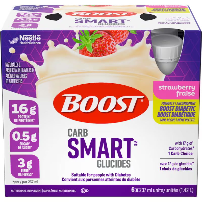 BOOST High Protein Meal Replacement Drink 6 x 237mL Ready to Drink Nutrition Shake