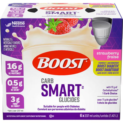 BOOST High Protein Meal Replacement Drink 6 x 237mL Ready to Drink Nutrition Shake