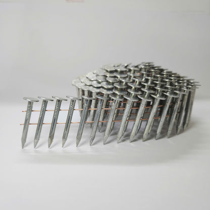 1 - 1/4″ Coil Roofing Nails 960pcs Inner Box Smooth or Ring Shank 26CR114120B - with Smooth Shank | Sold by Uncle Wiener's Wholesale