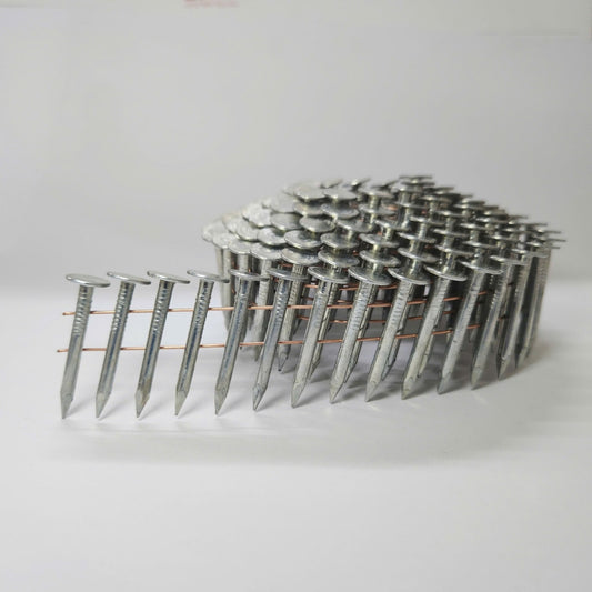 1 - 1/4″ Coil Roofing Nails 960pcs Inner Box Smooth or Ring Shank 26CR114120B - with Smooth Shank | Sold by Uncle Wiener's Wholesale