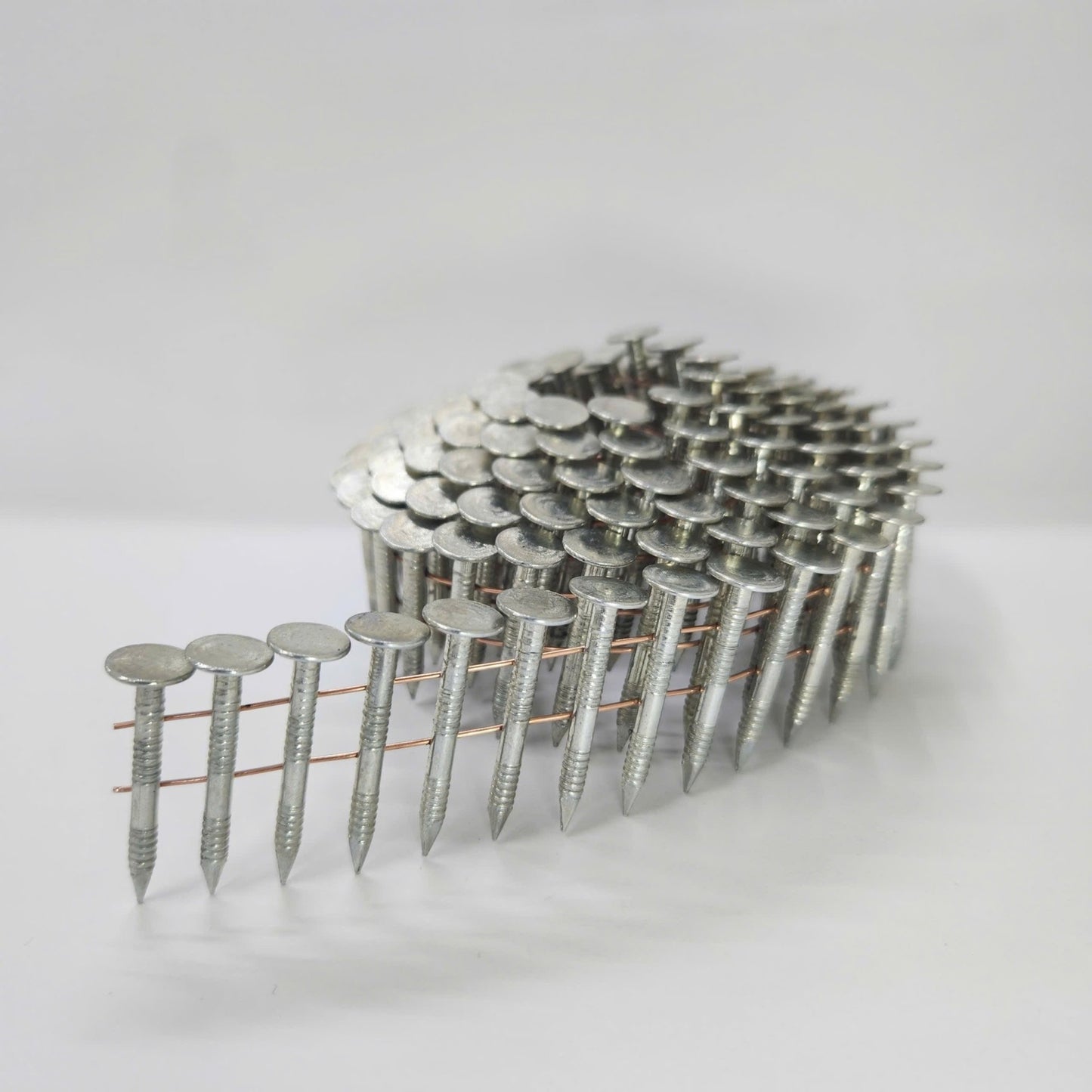 1 - 1/4″ Coil Roofing Nails 960pcs Inner Box Smooth or Ring Shank 26CR114120B - with Ring Shank | Sold by Uncle Wiener's Wholesale