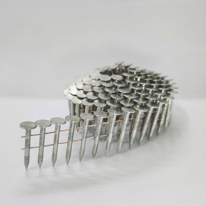 1 - 1/4″ Coil Roofing Nails 960pcs Inner Box Smooth or Ring Shank 26CR114120B - with Ring Shank | Sold by Uncle Wiener's Wholesale