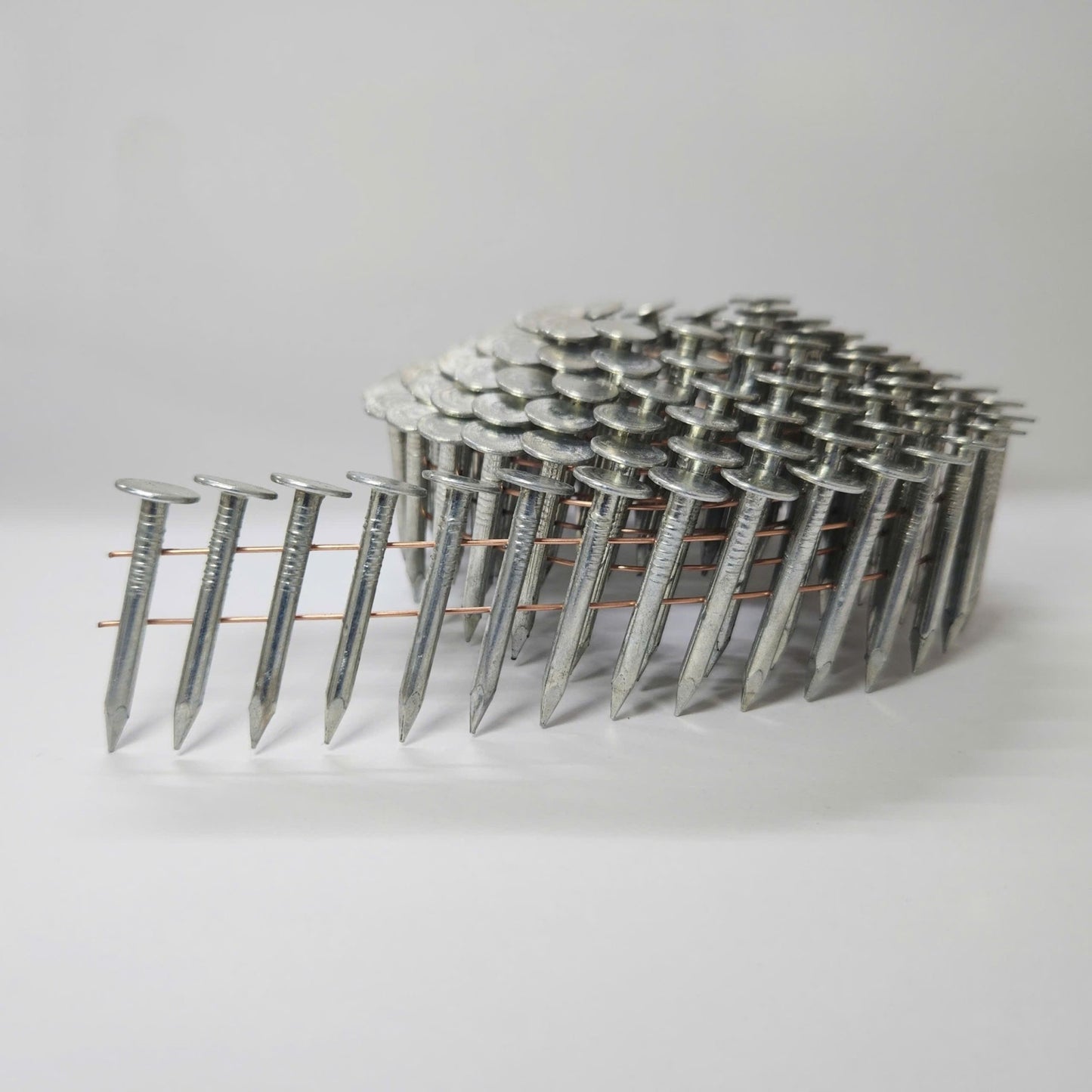 1 - 1/4″ Coil Roofing Nails 960pcs Inner Box Smooth or Ring Shank 26CR114120B - with Ring Shank | Sold by Uncle Wiener's Wholesale