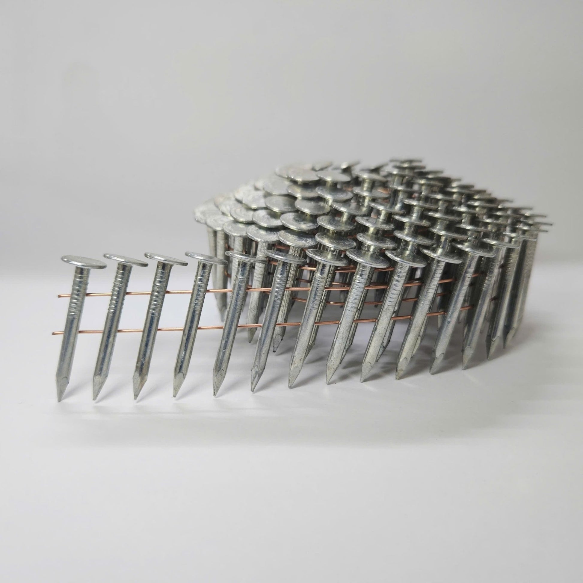 1 - 1/4″ Coil Roofing Nails 960pcs Inner Box Smooth or Ring Shank 26CR114120B - with Ring Shank | Sold by Uncle Wiener's Wholesale