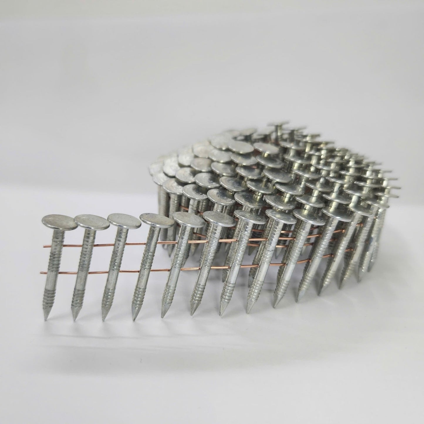 1 - 1/4″ Coil Roofing Nails 960pcs Inner Box Smooth or Ring Shank 26CR114120B - with Ring Shank | Sold by Uncle Wiener's Wholesale