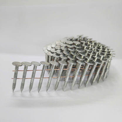 1 - 1/4″ Coil Roofing Nails 960pcs Inner Box Smooth or Ring Shank 26CR114120B - with Ring Shank | Sold by Uncle Wiener's Wholesale