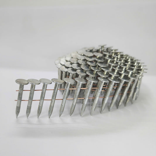 1 - 1/4″ Coil Roofing Nails 960pcs Inner Box Smooth or Ring Shank 26CR114120B - with Ring Shank | Sold by Uncle Wiener's Wholesale
