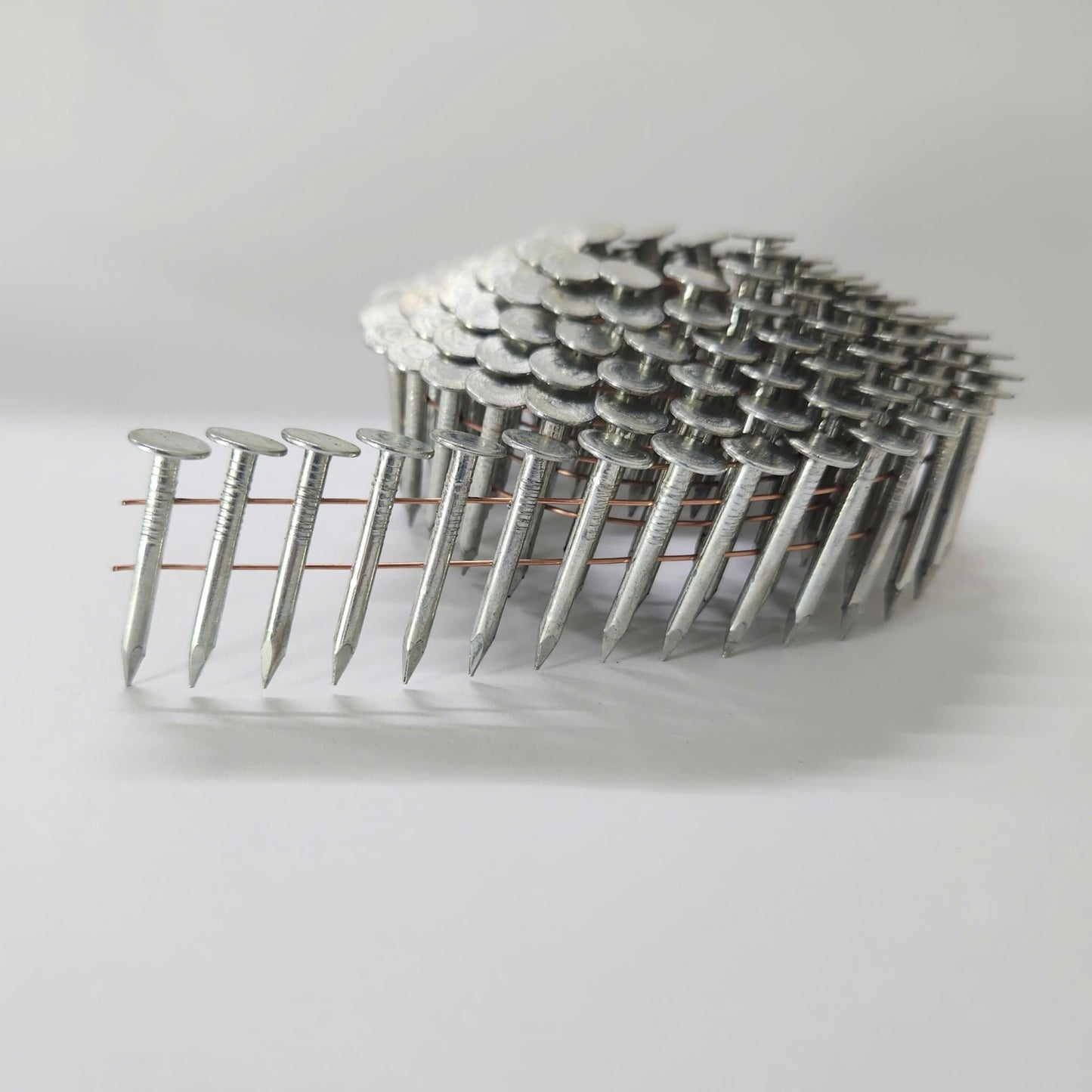 1 - 1/4″ Coil Roofing Nails 960pcs Inner Box Smooth or Ring Shank 26CR114120B - with Ring Shank | Sold by Uncle Wiener's Wholesale