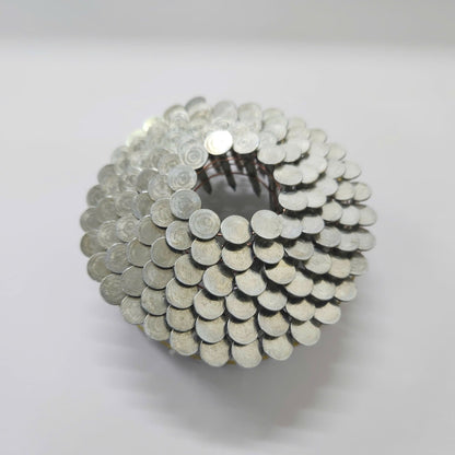 1 - 1/4″ Coil Roofing Nails 960pcs Inner Box Smooth or Ring Shank 26CR114120B - with Ring Shank | Sold by Uncle Wiener's Wholesale
