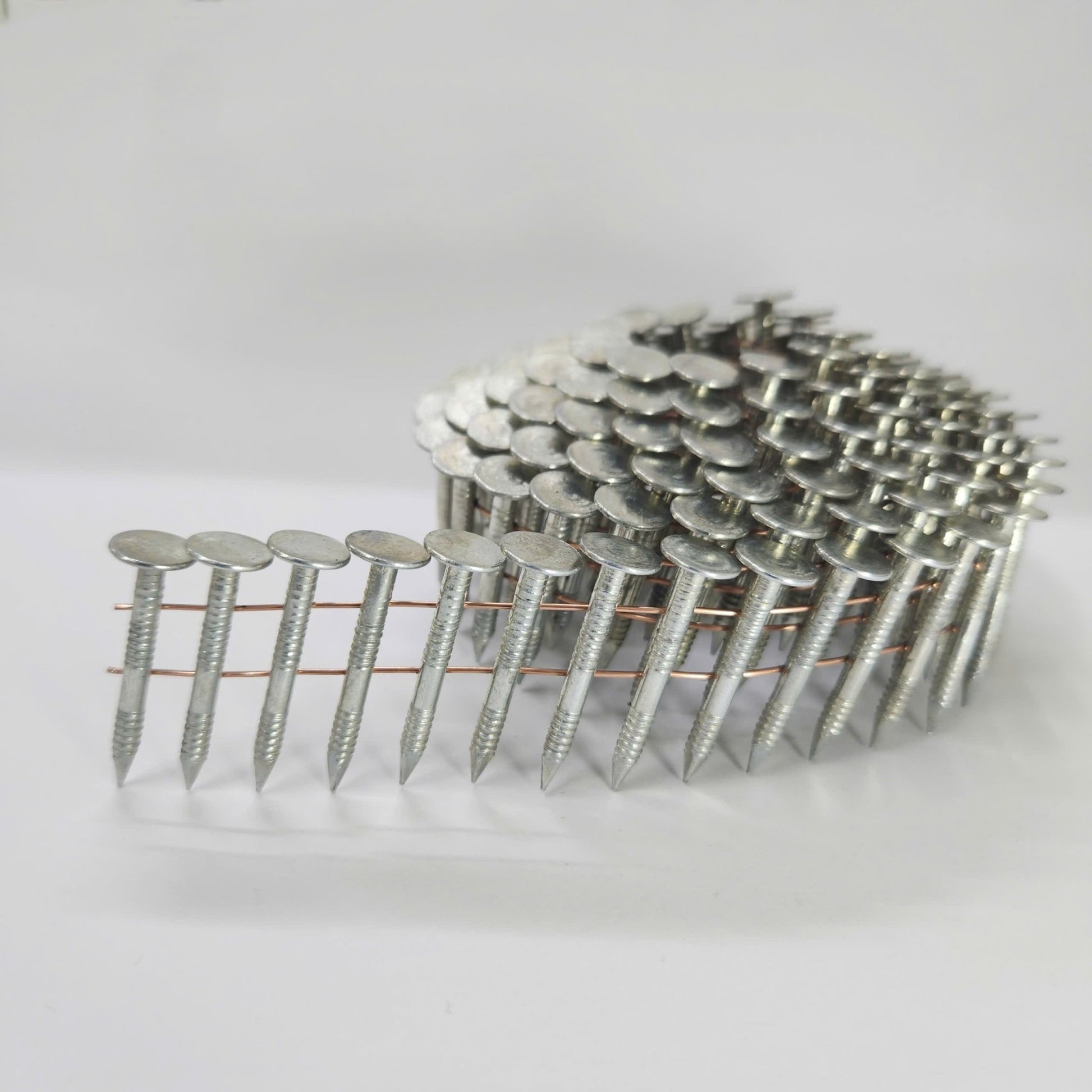 1 - 1/4″ Coil Roofing Nails 960pcs Inner Box Smooth or Ring Shank 26CR114120B - with Ring Shank | Sold by Uncle Wiener's Wholesale