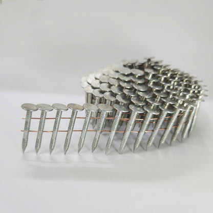 1 - 1/4″ Coil Roofing Nails 960pcs Inner Box Smooth or Ring Shank 26CR114120B - with Ring Shank | Sold by Uncle Wiener's Wholesale