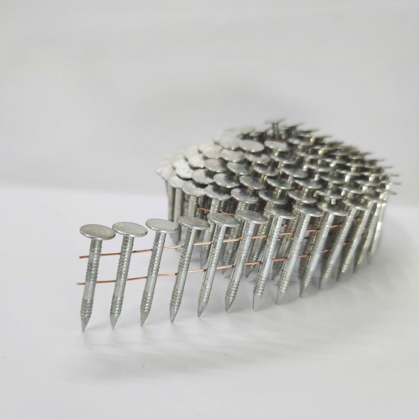 1 - 1/4″ Coil Roofing Nails 960pcs Inner Box Smooth or Ring Shank 26CR114120B - with Ring Shank | Sold by Uncle Wiener's Wholesale