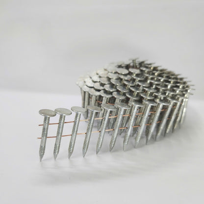 1 - 1/4″ Coil Roofing Nails 960pcs Inner Box Smooth or Ring Shank 26CR114120B - with Ring Shank | Sold by Uncle Wiener's Wholesale