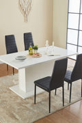 Modern Dining Room Setup with 4 Chairs – Lifestyle Scene