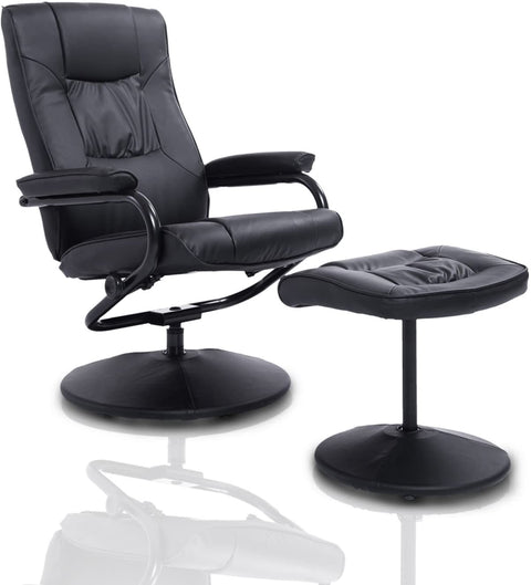 New Recliner Armchair with Ottoman – Comfortable Lounge Chair for Living Room & Office