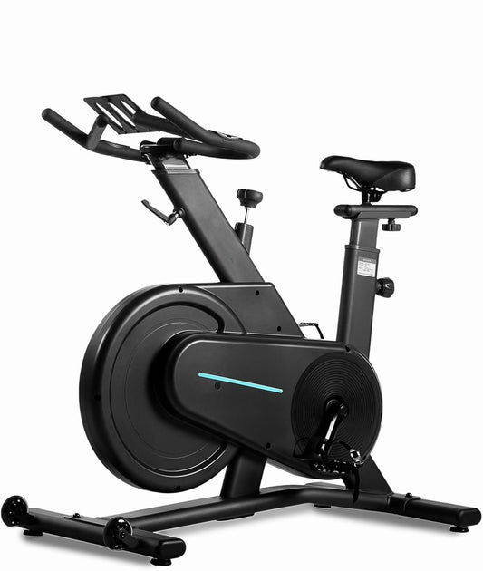 New Home Workout Exercise Bike with Bluetooth & Digital LCD