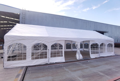 New 20x40 PVC Commercial Grade Transparent Party Tent with Ground Bar – 0W2040