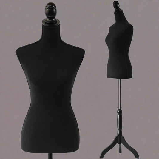 Female Hanging Torso Mannequin – Front View

Black Adjustable Display Form – Side Angle

Female Mannequin with Clothing – Boutique Setup

Mannequin Torso on Adjustable Stand – Studio Use

Female Display Form with Dress – Hanging View
