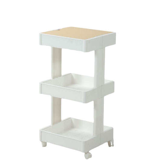 NEW 3 Tier Rolling Adjustable Bedroom Cart K0031