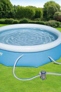 Bestway Fast Set 10ft inflatable pool with pump
Family swimming in Bestway 15ft round pool
Easy setup inflatable backyard pool by Bestway
Bestway 57269 10 ft x 30 inch pool above ground
Bestway 57315 15 ft x 33 inch round pool with filter pump