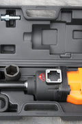 1 inch air impact gun with heavy-duty socket kit
Industrial pneumatic impact wrench for automotive use
Air-powered impact gun and sockets on workbench
High-torque pneumatic wrench set in packaging