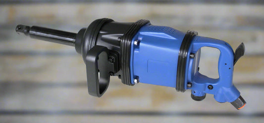 High-torque air impact gun 5500 Nm in blue pistol grip design
Side view of 4000 lb pneumatic impact wrench
Heavy-duty air tool with industrial workshop background
Pneumatic air gun for automotive repair use