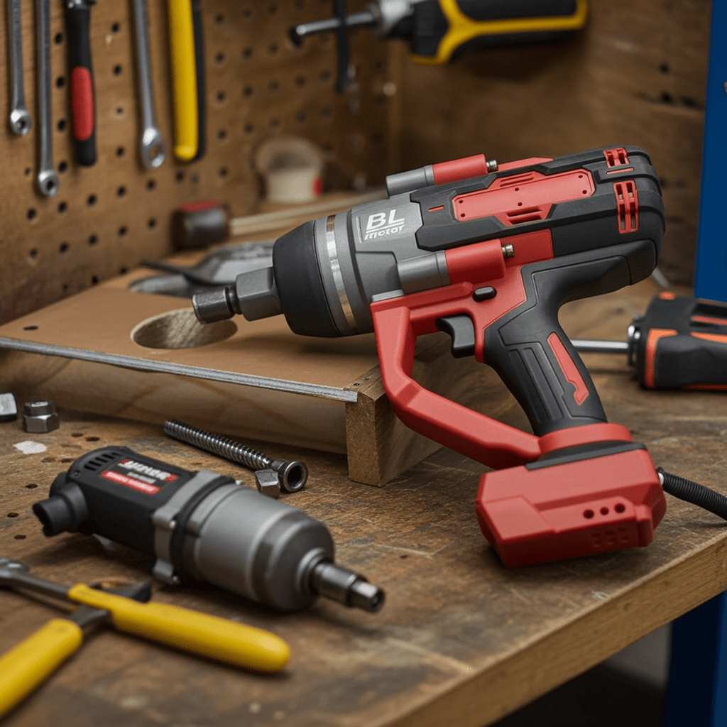 1 Inch 3000NM Electric Impact Wrench Heavy Duty Truck Tool Milwaukee Compatible IW3000NM1 - with | Sold by Uncle Wiener's Wholesale