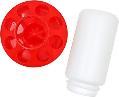 1 KG Poultry Chicken Feeder & 1.5L Waterer Set – Easy Refill Backyard Bird Care 1211314 - with | Sold by Uncle Wiener's Wholesale