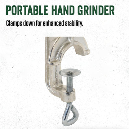 10 Cast Iron Hand Meat Grinder Manual Clamp Style Heavy - Duty Kitchen Grinder 516MG - General Equipment with | Sold by Uncle Wiener's Wholesale