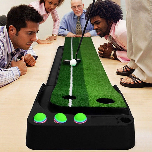 10 FT Golf Putting Mat with Automatic Ball Return – Indoor Practice Green TL004 - with | Sold by Uncle Wiener's Wholesale