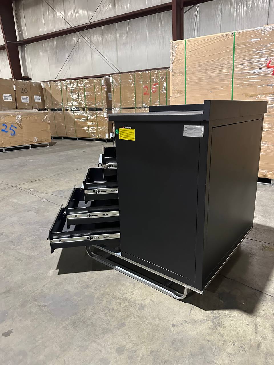 10 FT Heavy - Duty Steel Garage Tool Bench Work bench With 15/20/25/35 Drawers – Industrial Storage Table - with 30 Drawer Stainless Steel | Sold by Uncle Wiener's Wholesale