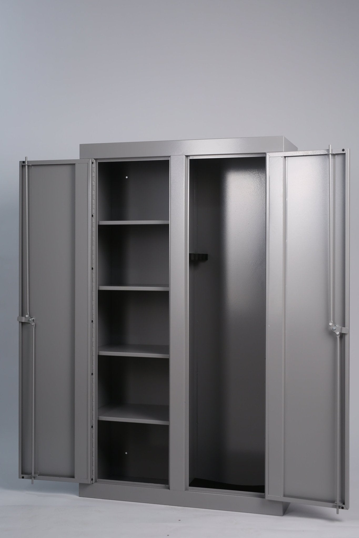 10 - Gun Locking Safe Cabinet with Double Doors – 32" × 13.5" × 55" GC10DD - with | Sold by Uncle Wiener's Wholesale