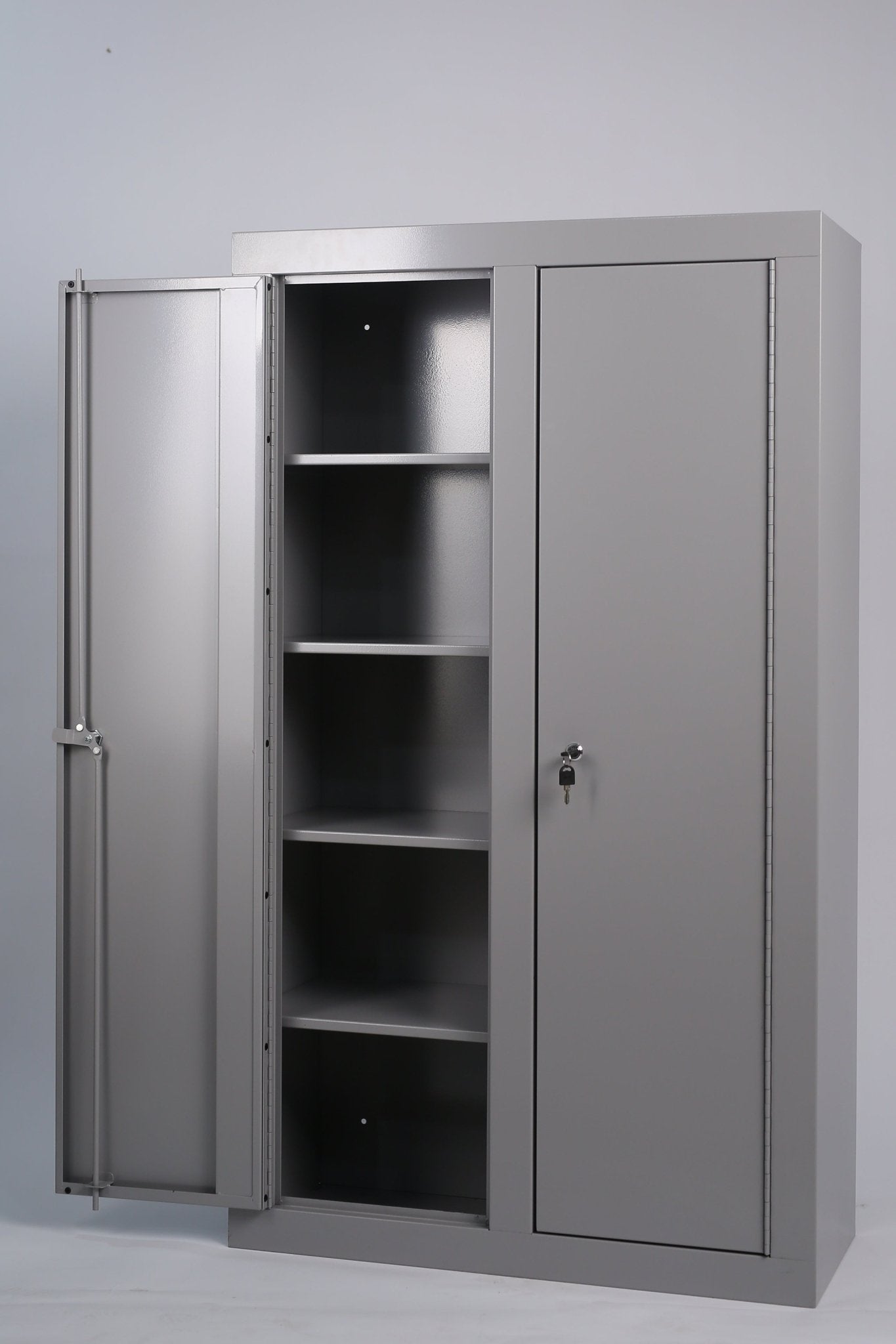 10 - Gun Locking Safe Cabinet with Double Doors – 32" × 13.5" × 55" GC10DD - with | Sold by Uncle Wiener's Wholesale