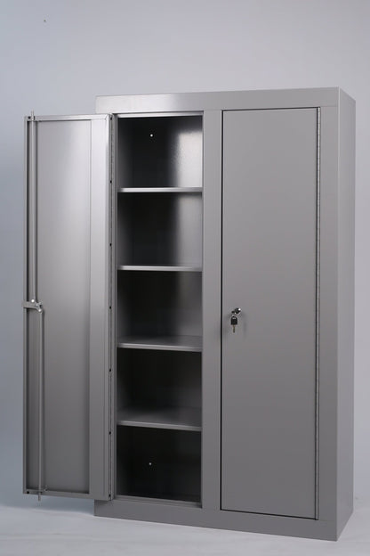 10 - Gun Locking Safe Cabinet with Double Doors – 32" × 13.5" × 55" GC10DD - with | Sold by Uncle Wiener's Wholesale