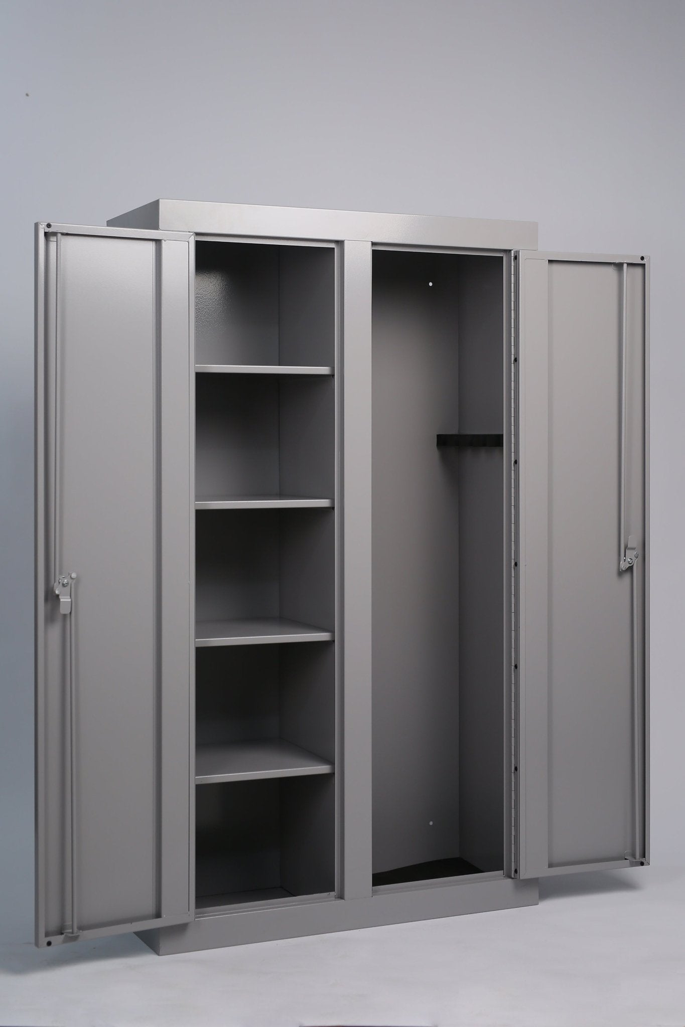 10 - Gun Locking Safe Cabinet with Double Doors – 32" × 13.5" × 55" GC10DD - with | Sold by Uncle Wiener's Wholesale