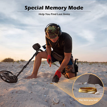 10" Metal Detector – 5 Detection Modes, Waterproof Coil & Included Headphones | Model TX910 - with | Sold by Uncle Wiener's Wholesale