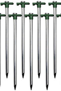 10 Pack Pop Up Tent Canopy Stake Kit – Heavy - Duty Anchors S1129 - with | Sold by Uncle Wiener's Wholesale
