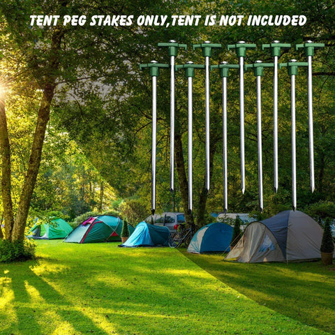 10 Pack Pop Up Tent Canopy Stake Kit – Heavy - Duty Anchors S1129 - with | Sold by Uncle Wiener's Wholesale