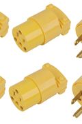10 PCS Electrical Replacement Plug & Connector Set – NEMA 5 - 15P 81445123 - with | Sold by Uncle Wiener's Wholesale