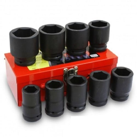 10 PCS Metric 1″ Drive Deep Impact Socket Set CR - MO Industrial Grade 10MS10 - with | Sold by Uncle Wiener's Wholesale