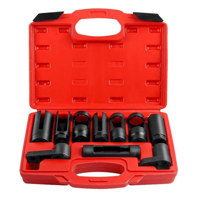 10 PCS Oxygen Sensor Socket Set Universal Automotive O2 Sensor Removal Tool Kit OSS10P - with | Sold by Uncle Wiener's Wholesale