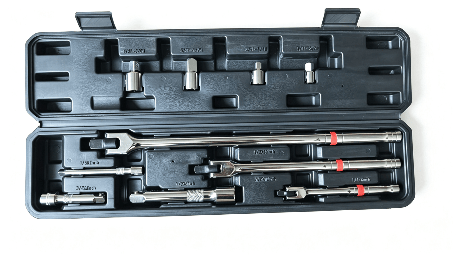 10-Piece Breaker Bar & Extension Set with 1/4", 3/8" & 1/2" Drive Bars, Adapters & Extensions 10P1215 - with | Sold by Uncle Wiener's Wholesale
