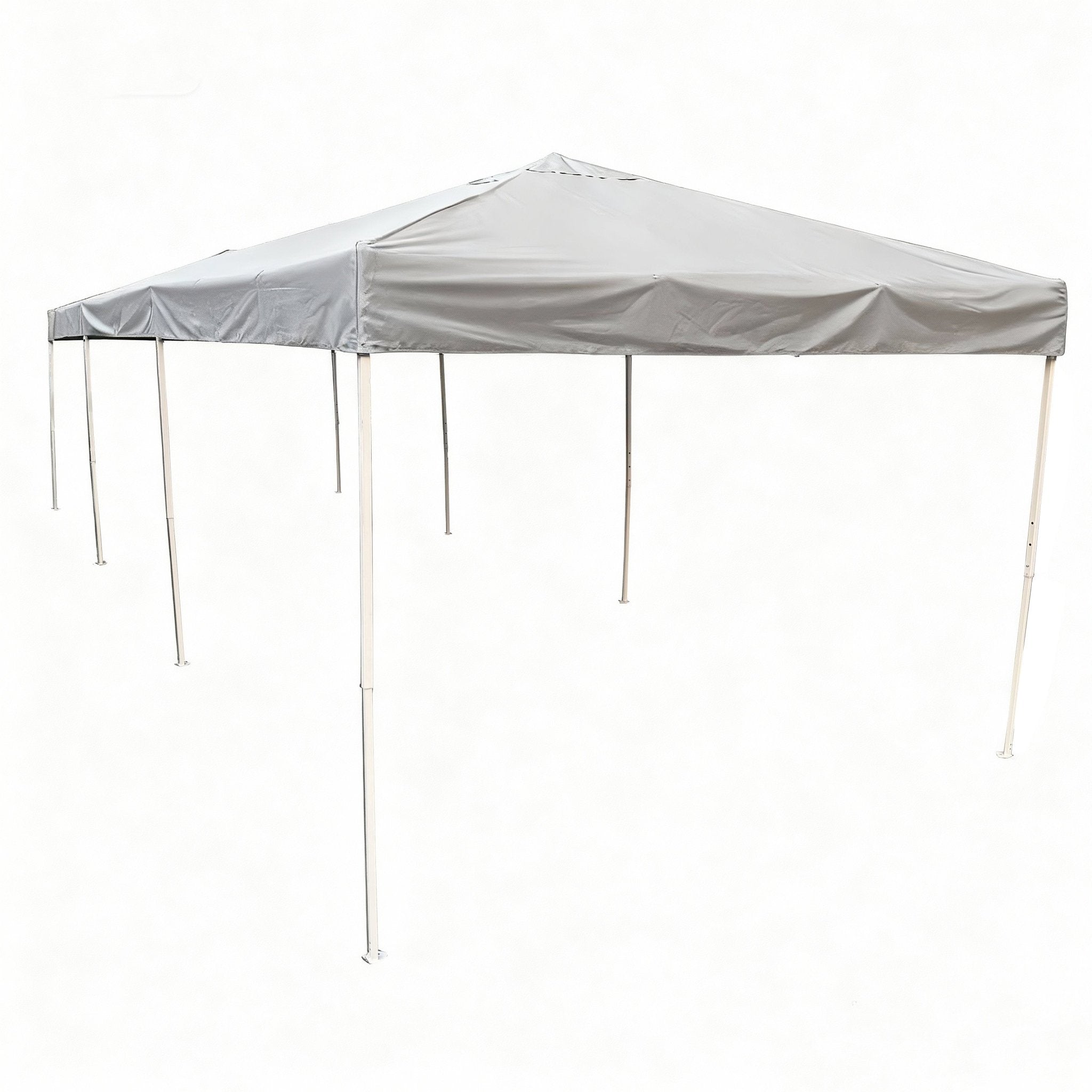 10 x 30 Ft Folding Gazebo Canopy Steel Frame Waterproof 420D Oxford PVC Outdoor Shelter - with Gray | Sold by Uncle Wiener's Wholesale