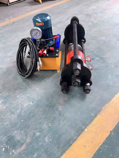 100 Ton Excavator Maintenance Pin Press Sleeve and Chain Press Machine 110V Hydraulic Integrated Unit 10055 - with | Sold by Uncle Wiener's Wholesale