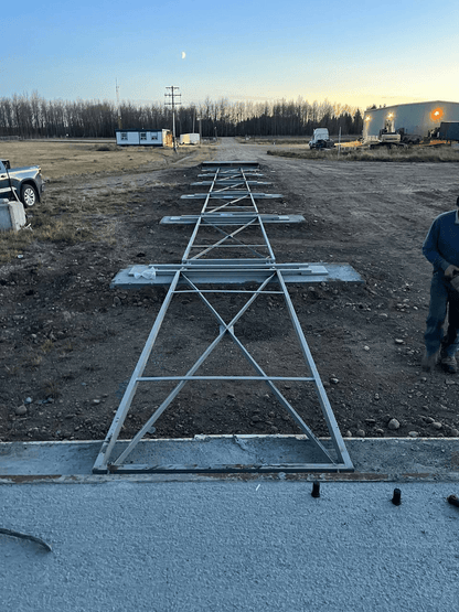 100 Ton Portable Truck Scale with Digital Indicator – 60 FT & 100 FT Versions (Certified & Non - Certified) - with 60 FT Non - Certified | Sold by Uncle Wiener's Wholesale