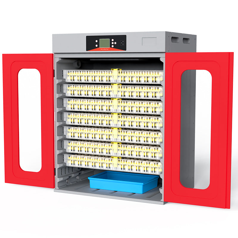 110V Automatic Egg Incubator 1200W 7 Basket Commercial Hatching Machine CR728